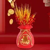 花瓶の花瓶の形のアレンジ樹脂プランターポットホームデコレーションオフィスダイニングルーム家具の家事ギフト