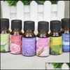 Autre maison jardin huile essentielle de plante naturelle 10 ml huiles d'arbre à thé pour diffuseurs d'aromathérapie voiture humidificateur d'air intérieur livraison directe Dhkij