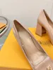 2023 mode femmes chaussures pompes talons hauts Sexy bout pointu perle Mules Slingback piste sort couleur fête de mariage-039