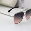 New Fanjia Fashion large square metal rivet Sunglasses personalized beauty head fashion sunglasses