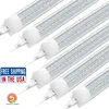 Tubo integrado T8 8 pés 72 watts Tubo de luz em forma de V LED T8 4 pés 5 pés 6 pés 8 pés Porta do refrigerador Congelador Iluminação LED