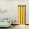 Sheer Curtains Grommet Top Door Drzwi zabiegi panel Pokój Pokój Solidne zaciemnienie drzwi ciemnienia izolacja cieplna do drzwi wystrój 230330