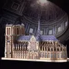 Puzzle 3D Picecool 3D metalowe puzzle jigsaw DIY model zestaw do budowania dla katedry Notre Dame w paryżu zabawki prezentowe urodzinowe dla dorosłych 230329