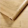 Sfondi Adesivo adesivo in legno per mobili Pareti carta da parati Porta impermeabile Cucina Armadio Armadio Decor Pellicola PVC Adesivi fai da te