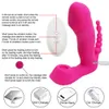 Novo 3 em 1 sucking vibrador otário anal vagina clitóris estimulador 7 modos vibrando brinquedos sexuais eróticos de sucção oral vibrantes para mulheres 230316