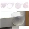 Möbeltillbehör transparent Sile Table Corner Edge Er Vakter Säker skyddsbarn Barn Spädbarn Säkerhetsskydd Lim Dr DH2TF