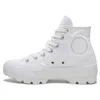 Canvas Schoenen voor Dames Klassieke Loopschoenen Chucks Sneaker Platform Schoen Drievoudig Zwart Wit Hoog Laag Heren Dames Sport Sterren Sneakers