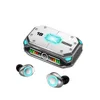 ワイヤレスBluetooth 5.3耳に組み込まれたマイク充電ボックスTWSゲームヘッドセットIPX7スポーツランニングやゲームに適した防水
