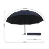 Guarda -chuvas Super grande guarda -chuva dobrável à prova de chuva para mulheres, dia chuvoso, dublagem de chuva ensolarada, guarda -chuva da família UBY28 230330