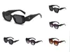2023 Gafas de sol de diseñador Gafas clásicas Goggle Playa al aire libre Gafas de sol para hombre Mujer Color de la mezcla Firma triangular opcional con caja original