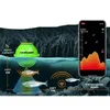Balık Bulucu Şanslı FF916 Sonar Kablosuz WIFI 70 M Yankı Siren Balıkçılığı Tespit Göl Deniz ing IOS Android 230330