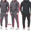 Tute da uomo Abbigliamento sportivo casual da uomo Completo con cappuccio Abbigliamento sportivo Completo invernale da uomo Spedizione di goccia 230330