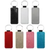 (300 pieces) Multicolor Blank Sublimation Heat transfer Print Keychain PU Leather Customize keyring Printer Supplies