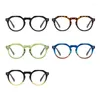 Sunglasses Frames RBRARE Round Anti-blue Light Glasses Frame Men Irregular Plain Mirror Eye For Fashion Marcos De Lentes