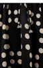 Sıradan Elbiseler Tasarım Şifon Kadınlar için 2023 DOT BASKI A-LINE MID SALF LANTER ÜÇ Çeyrek Sleeve Vestidos Elegantes