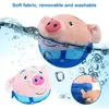 Electronic Plush Toys 160 Recordable Animal Electric Plush Filled Toys Cute Pig Rabbit Dog Plush Jump Ball Creative Music Dance Electric Pets 230329