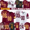 Sam Howell Chase Young Terry McLaurin Custom Football Jersey Jonathan Allen Sean Taylor Tress Way Montez Sweat Brian Robinson Jahan Dotson