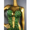 Stage Wear Wholesale Hand Beaded Women Belly Dance And Samba Costume Sexy One-piece Garment Outfit