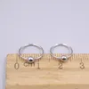 Boucles d'Oreilles Créoles Or Véritable 18K Boule 3mm Diamètre 11mm Timbre Au750 Pour Femme Petite