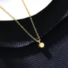 AAA ZIRCON PENDANT NACCHLACE S925 STERLING SILTRING COLLA DI MARCA GOLD 18K COLLA EUROPE E AMERICANA POPOLA CALDA EUROPE DONNE POPOLA