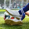 فستان أحذية Zhenzu الحجم 32-47 Bootball Boots Kids Boys Soccer Shoes Outdoor Ag/TF Ultralight Soccer Cleats Sneakers 230329
