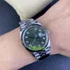 Clean Datejust zegarek Cal.3235 Ruch 36 mm 904L drobne stalowe szafir krystaliczny szklany galwaniczny pierścień platynowy