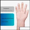 Cleaning Gloves Disposable Latex 50 Pairs/Pack Protective Nitrile Factory Salon Household Cleanning Glove Drop Delivery Home Garden Dhnlu