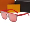 2023 Fashion Luxury Man Mens Hot Designer Sunglasses for Men and Woman Vintage Square Matte Frame Letter Printed Color Film Grose Trend Trend Style 1082