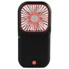 Party Favor Portable Mini Fan USB Laddningsbar med Power Bank Handheld Fans Desk justerbar Fan Air Cooler Home Office Outdoor Travel