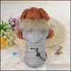 Dog Apparel Pet Coat Winter Warm Small Clothes For Soft Fur Hood Puppy Down Jacket Clothing 5 Sizes Drop Delivery Home Garden Supplie Dhjqt