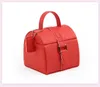 Bolsas de joalheria Venda Deaign Multi Color PU Couro portátil Caso Organizador para Cosmeticsring Box Presente