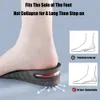 Sko delar Tillbehör Höjd Öka Intersoles för män Kvinnor Hissskor Kudde unisex sneakers Heel Lifting Insert Höjd halv 375 cm 230330