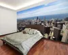 Tapeten Papel De Parede Chicago City Gebäude Moderne 3D-Tapete Wohnzimmer TV Wand Schlafzimmer Papiere Wohnkultur KTV Bar Wandbild