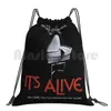 Backpack It'S Alive Drawstring Bag Riding Climbing Gym Vintage Retro Horror Terror 70S Movies Creature Trash Cult