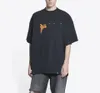 Men's T-shirts Apricot Clothing Summer Fashion Tee Hot Band Collection Lightning Letter Pattern Crew Short Sleeve