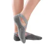 Femmes Yoga Chaussettes Silicone Pilates Barre Chaussettes Fitness Sport Chaussette Sport Danse Pantoufles Avec Poignées Pour Femmes Filles