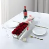 Vasi in vaso acrilico trasparente rettangolare tavolo da sposa centro fiori moderno desktop cena decorazione della casa Artwor