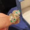 Серьги обруча Dubai роскошные циркон серьга змеи для женщин Pircing Africa Party Fashion Jewelry Boucle Oreille Femme Luxe