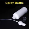 Bouteilles de pulvérisation blanches de 2oz/50ml, récipient de liquide rechargeable, bouteille de voyage vide en plastique réutilisable pour shampoing et parfum