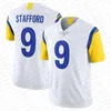 17 Puka Nacua Cooper Kupp Matthew Stafford Football Jersey Jared Verse Blake Corum Aaron Donald Tyler Higbee Kyren Williams Jimmy Garoppolo Tre'davious White Karty