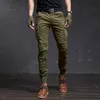 Pantaloni da uomo Moda di alta qualità Slim militare mimetico Casual tattico Cargo Streetwear Harajuku Jogging Uomo Abbigliamento Pantaloni 230330
