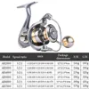 Baitcasting Reels Hazır Stok FDDL 5.2: 1 Dönen makara 30kg maksimum sürükleme gücü Tüm metal çift makara balıkçılık