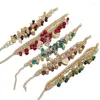 Charmarmband som säljer fashionabla bohemiska hjärtblommor armband ol handsträng flerskikt pärlstav hänge för kvinnor