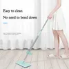 Mops Squeeze mop reusable microfiber pad no cleaning required 360 degree cleaning flat mop household selfcleaning tool 230329