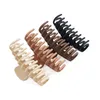 Зажимы для волос Barrettes 4pcs Claw 4 -дюймовые нельзя большие крабовые булавки для женщин Тонкие аксессуары Barrette Girls Gifts 230330