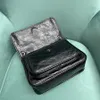 10A TOP qualité sac à bandoulière sac à bandoulière 28cm moyen dame sac à bandoulière en cuir véritable sac à chaîne portefeuille avec boîte Y033