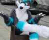 Long Fur Furry Grey Wolf Husky Dog Fox Fursuit Mascot Costume Adult Cartoon Character Halloween Carnival Fancy