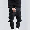 Erkek Pantolon Ince Tasarım Erkek Pantolon Koşu Askeri Kargo Rahat Çalışma Parça Yaz Artı Boyutu Joggers erkek Giyim YJJ009