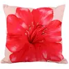 Pillow 5 Colors Flower Printed Decorative Cover 45 Red Blue Plant Home Sofa Chair Office Car Bed Pillowcase