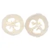 4cm Natural Loofah Slice Reusable Natural Loofah Cuts For Cleaner Sponge Scrubber Facial Soap Holder And DIY Customize Soap